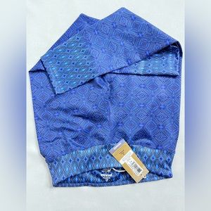 Prana M purple Geometric Crop Leggings Yoga Pilates Athletic Gym Work out